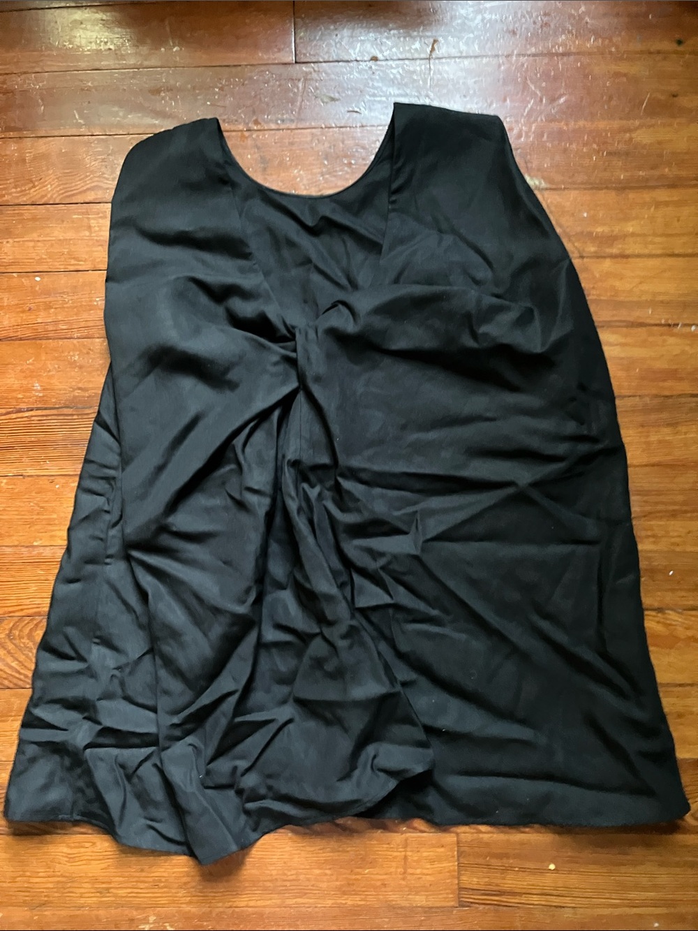 COS Linen Blend Twist Back Top - Picture 8 of 9